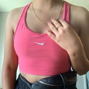 Nike pink sports bra!